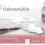 Hahnemühle Harmony Watercolour Paper Block Cellulose, Cold Pressed, 300gsm, 30 X 40 cm