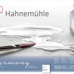 Hahnemühle Harmony Watercolour Paper Block, Cellulose, Rough, 300gsm, A4