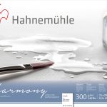 Hahnemühle Harmony Watercolour Paper Block Cellulose, Rough, 300gsm, A4