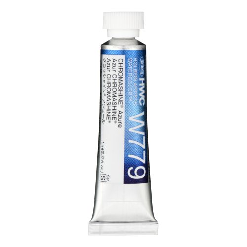                                                            Holbein Watercolor Chromashine Azure 5ml Tube, W779