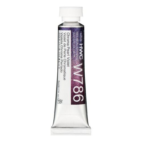                                                            Holbein Watercolor Chroma Pearl Violet 5ml Tube, W786