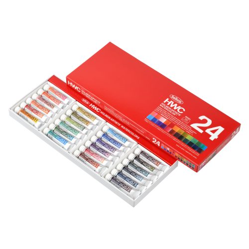 Holbein Artist Watercolour Granulating Set of 24 x 5ml (WG591)