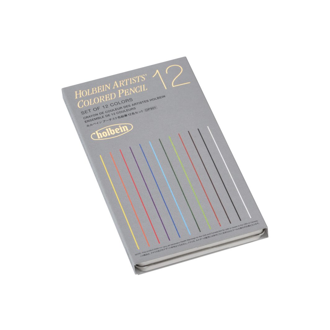 Holbein Artists' Colored Pencil Basic Set of 12C (OP901) - Image 4