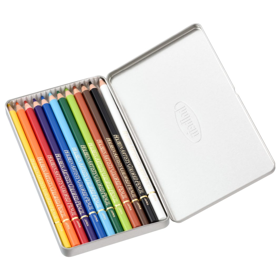 Holbein Artists' Colored Pencil Basic Set of 12C (OP901) - Image 7