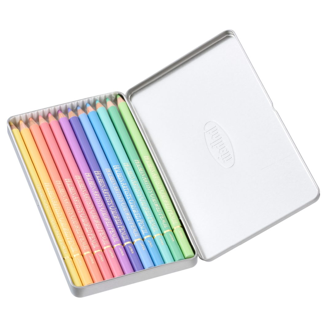 Holbein Artist's Colored Pencil Pastel Set of 12C (OP903) - Image 3