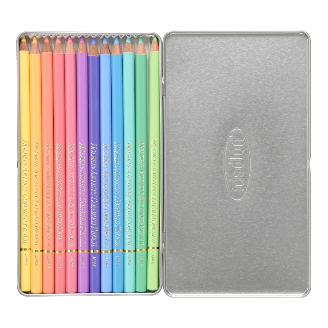 Holbein Artist's Colored Pencil Pastel Set of 12C (OP903) - Image 4