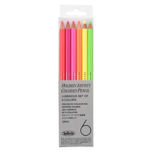 Holbein Artists' Colored Pencil Luminous Set of 6C (OP916)
