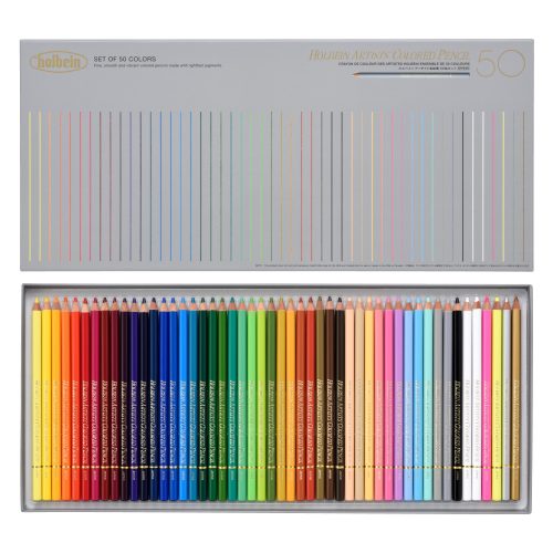 Holbein Artists' Colored Pencil Set of 50C (OP935)