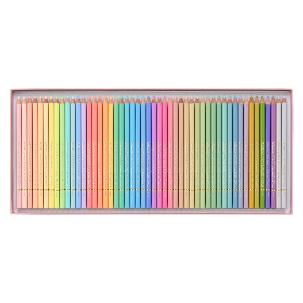 Holbein Artists' Colored Pencil Pastel Set of 50C (OP936) - Image 2