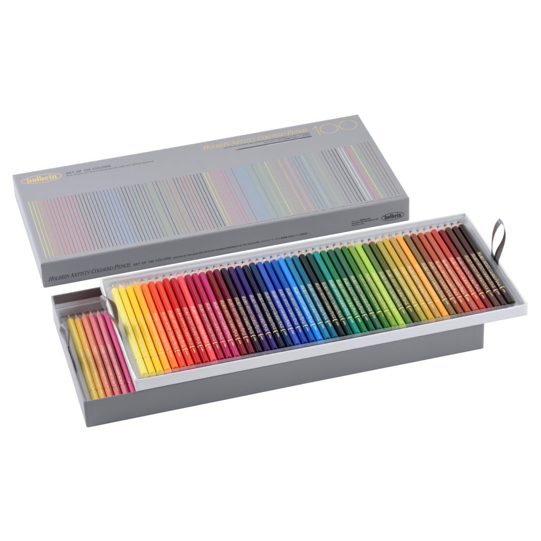 Holbein Artists' Colored Pencil Set of 100C (OP940) - Image 2