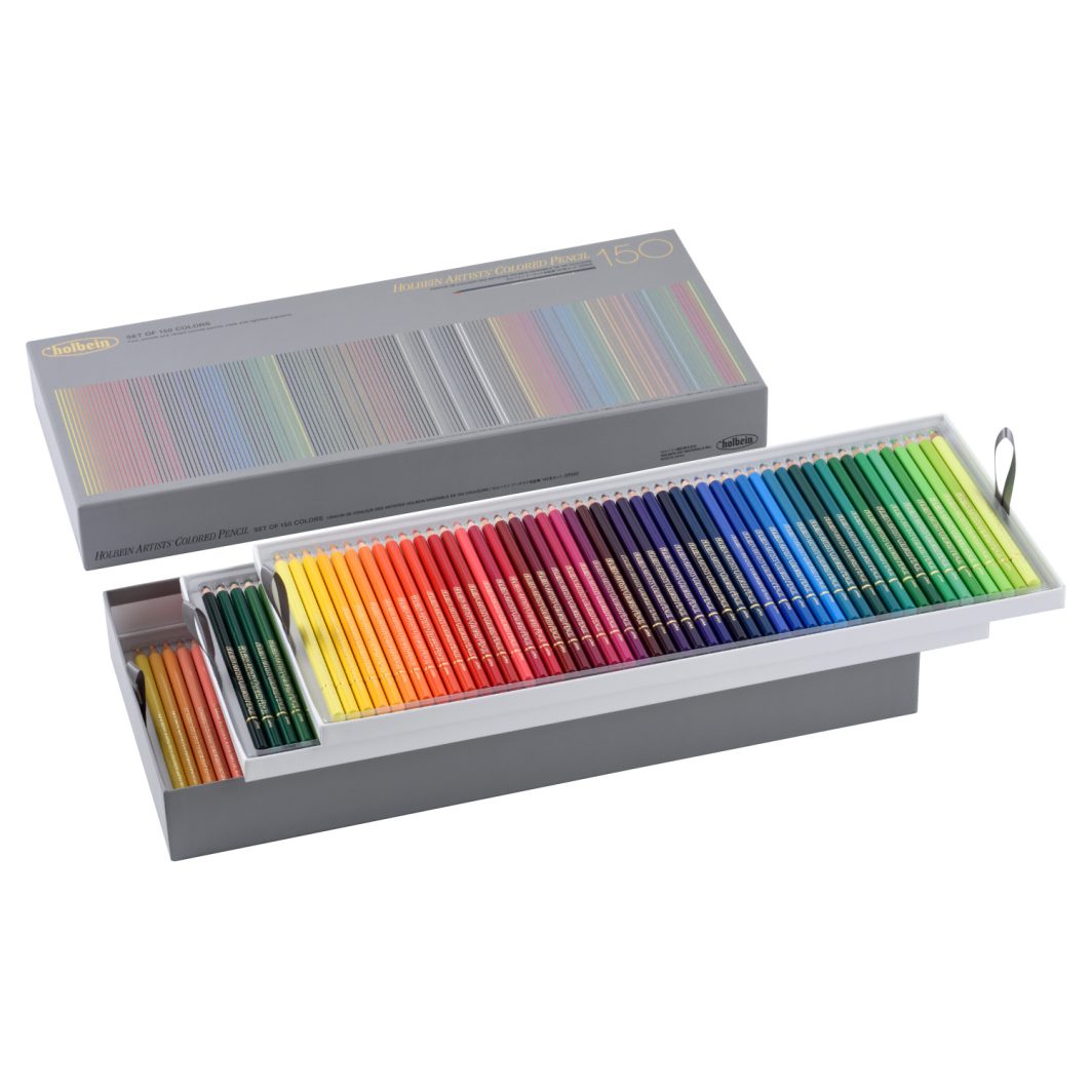 Holbein Artists' Colored Pencil Set of 150C (OP945) - Image 3
