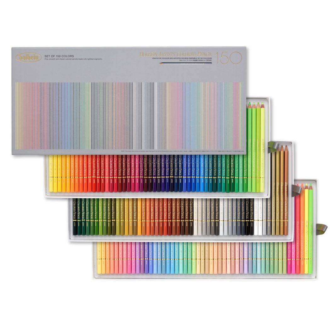 Holbein Artists' Colored Pencil Set of 150C (OP945)