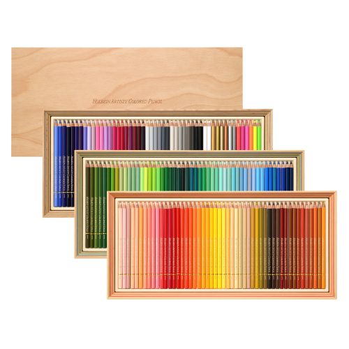 Holbein Artists' Colored Pencil Set of 150C in wooden box (OP948) Limited Edition