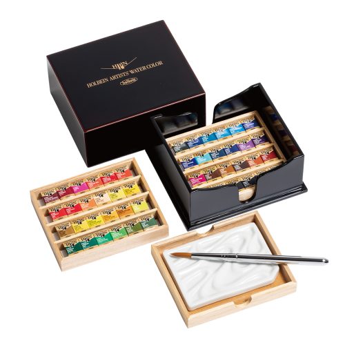Holbein Artist Half Pan Watercolour Set of 48 (PN699)