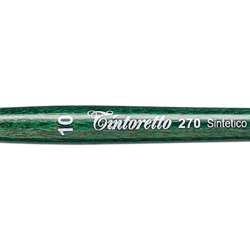 Tintoretto Smeraldo Synthetic Round Brush Series 270, Size- 10
