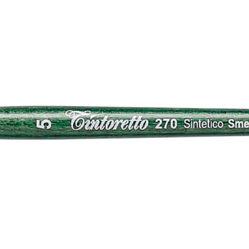 Tintoretto Smeraldo Synthetic Round Brush Series 270, Size- 5