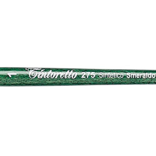 Tintoretto Flat Brush Smeraldo Synthetic, Size- 1