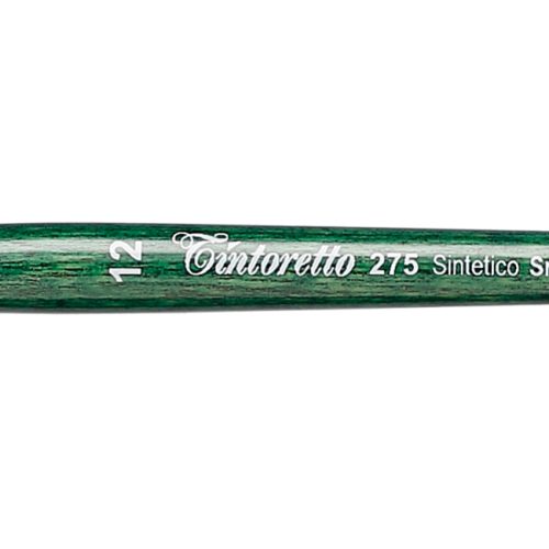 Tintoretto Flat Brush Smeraldo Synthetic, Size- 12