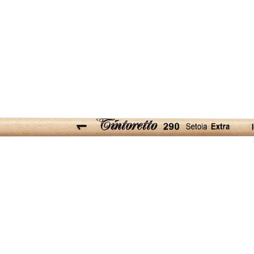 Tintoretto Setola Extra Bristle Flat Brush Series 290, Size-1