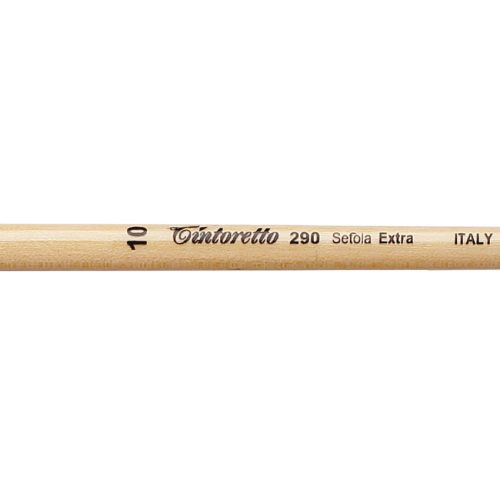 Tintoretto Setola Extra Bristle Flat Brush Series 290, Size-10