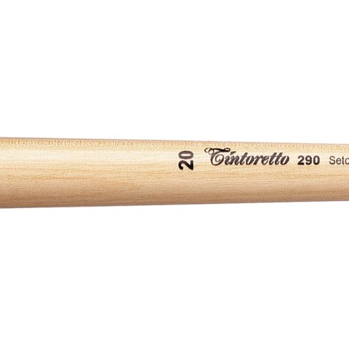 Tintoretto Setola Extra Bristle Flat Brush Series 290, Size-20