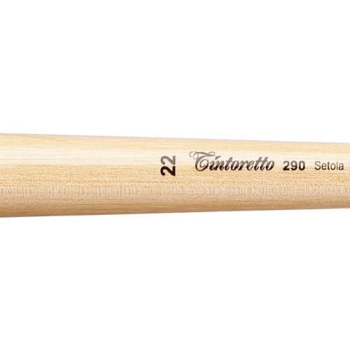  Tintoretto Setola Extra Bristle Flat Brush Series 290, Size-22