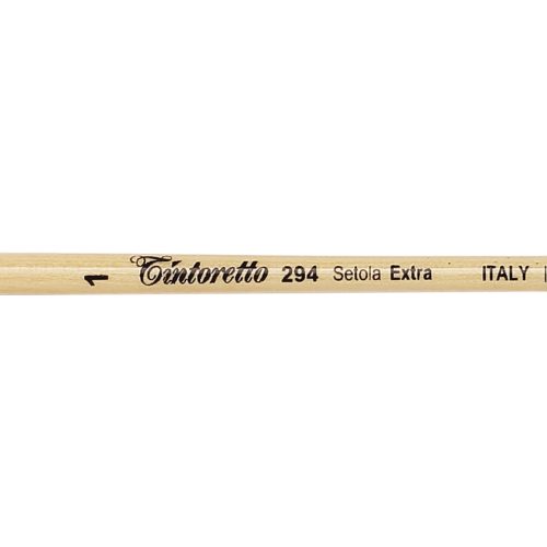  Tintoretto Setola Extra Bristles Filbert Brush Series 294, Size-1