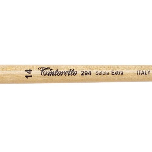 Tintoretto Setola Extra Bristles Filbert Brush Series 294, Size-14