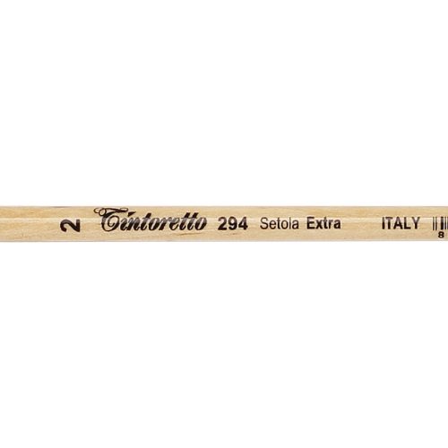 Tintoretto Setola Extra Bristles Filbert Brush Series 294, Size-2