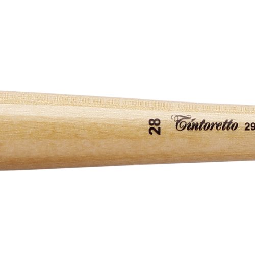 Tintoretto Setola Extra Bristles Long Filbert Brush Series 295, Size-28