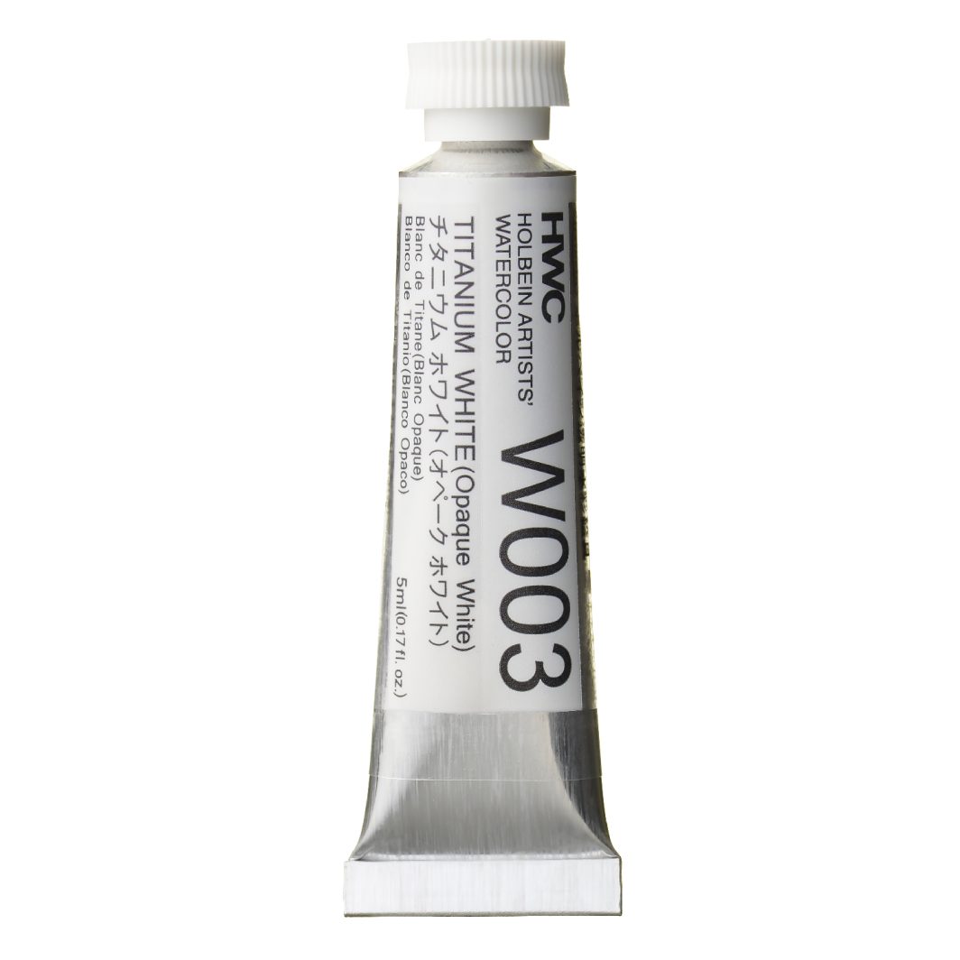 Holbein Artist's Watercolor Titanium White,5ml Tube