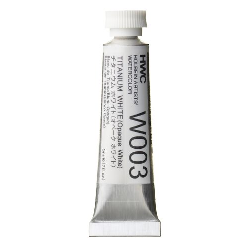 Holbein Artist's Watercolor Titanium White,5ml Tube