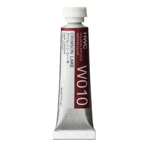                                                           Holbein Watercolor Crimson Lake 5ml Tube, W010