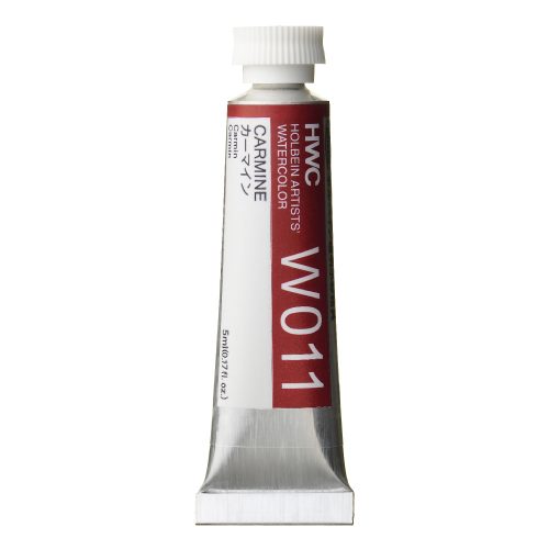                                                           Holbein Watercolor Carmine 5ml Tube, W011