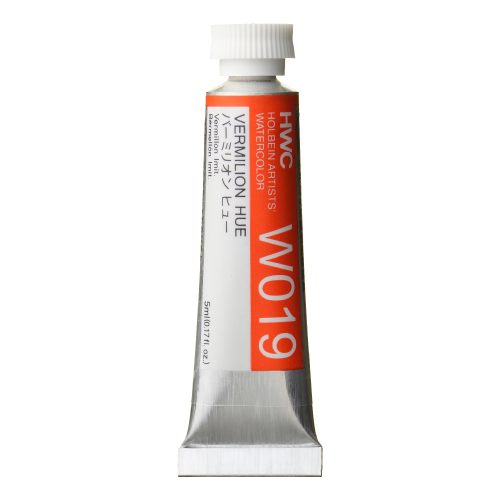                                                     Holbein Watercolor Vermilion Hue 5ml Tube, W019