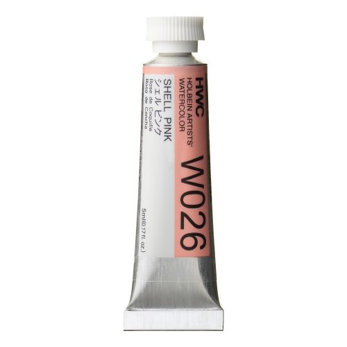                                                     Holbein Watercolor Shell Pink 5ml Tube, W026