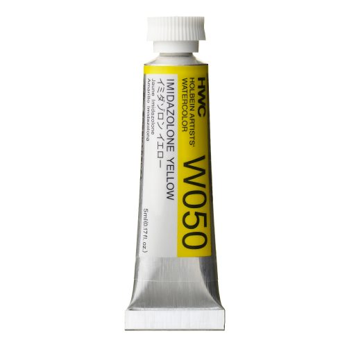                                Holbein Watercolor Imidazolone Yellow 5ml Tube, W050