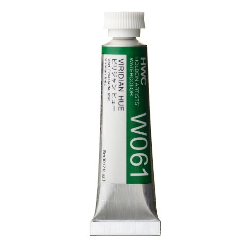                                          Holbein Watercolor Viridian Hue 5ml Tube, W061