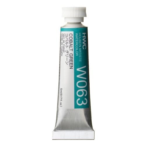                                          Holbein Watercolor Cobalt Green 5ml Tube, W063