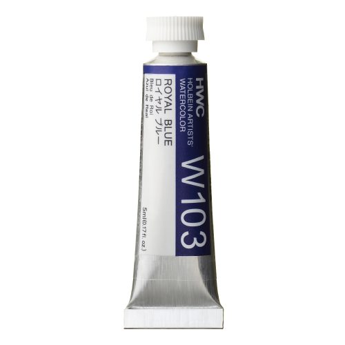                                        Holbein Watercolor Royal Blue 5ml Tube, W103