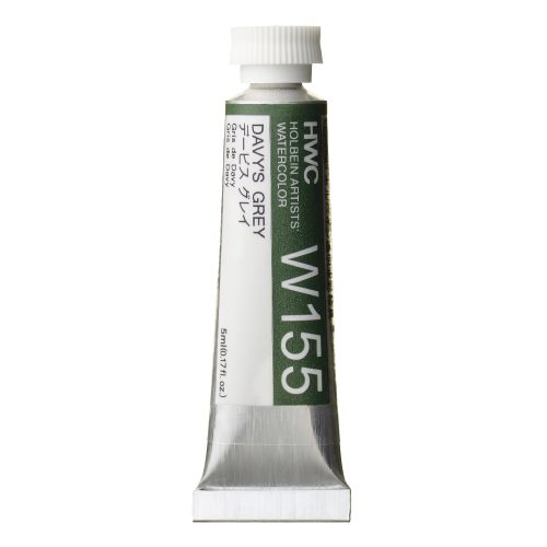                                                   Holbein Watercolor Davy's Grey 5ml Tube, W155