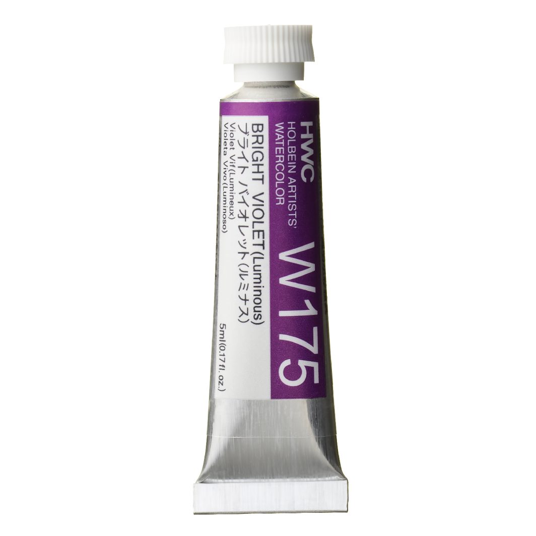                                                   Holbein Watercolor Bright Violet Lumi 5ml Tube, W175