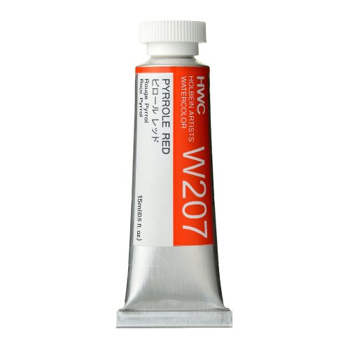                                                                           Holbein Watercolor Pyrrole Red 15ml Tube, W207