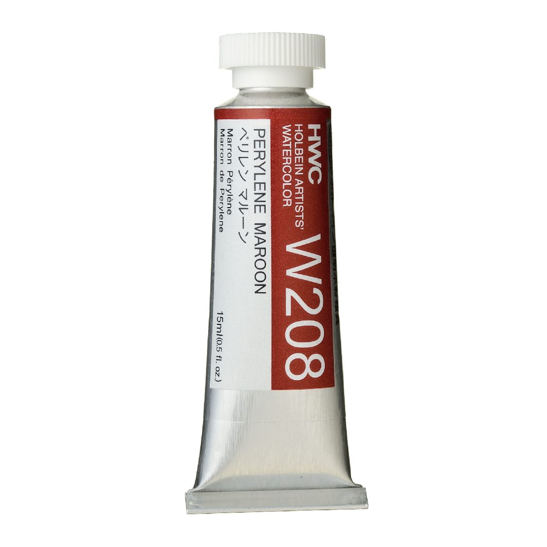                                                                          Holbein Watercolor Perylene Maroon 15ml Tube, W208
