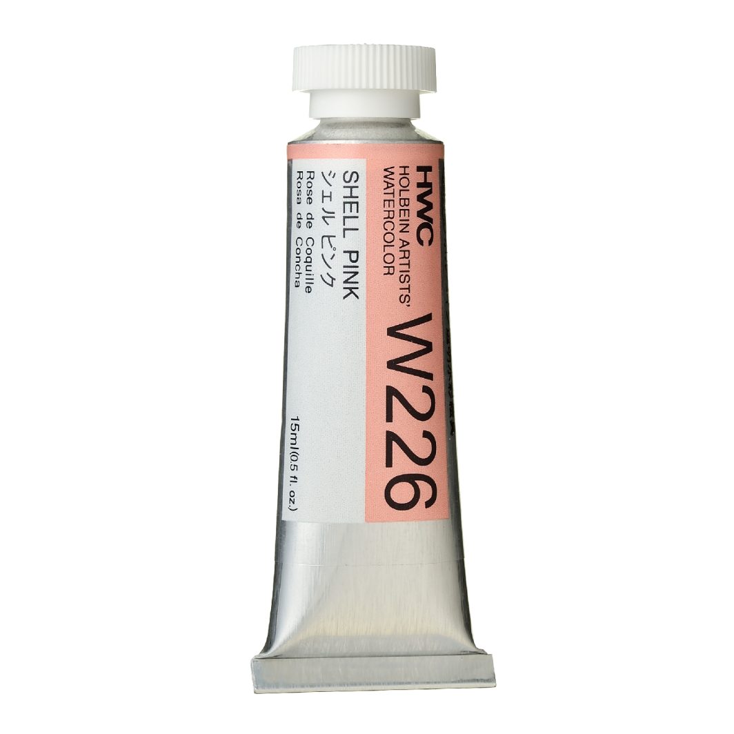                                                                            Holbein Watercolor Shell Pink 15ml Tube, W226