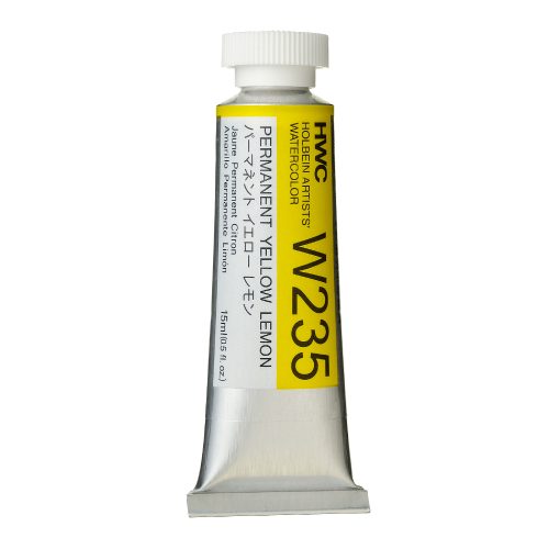                                      Holbein Watercolor Permanent. Yellow Lemon 15ml Tube, W235