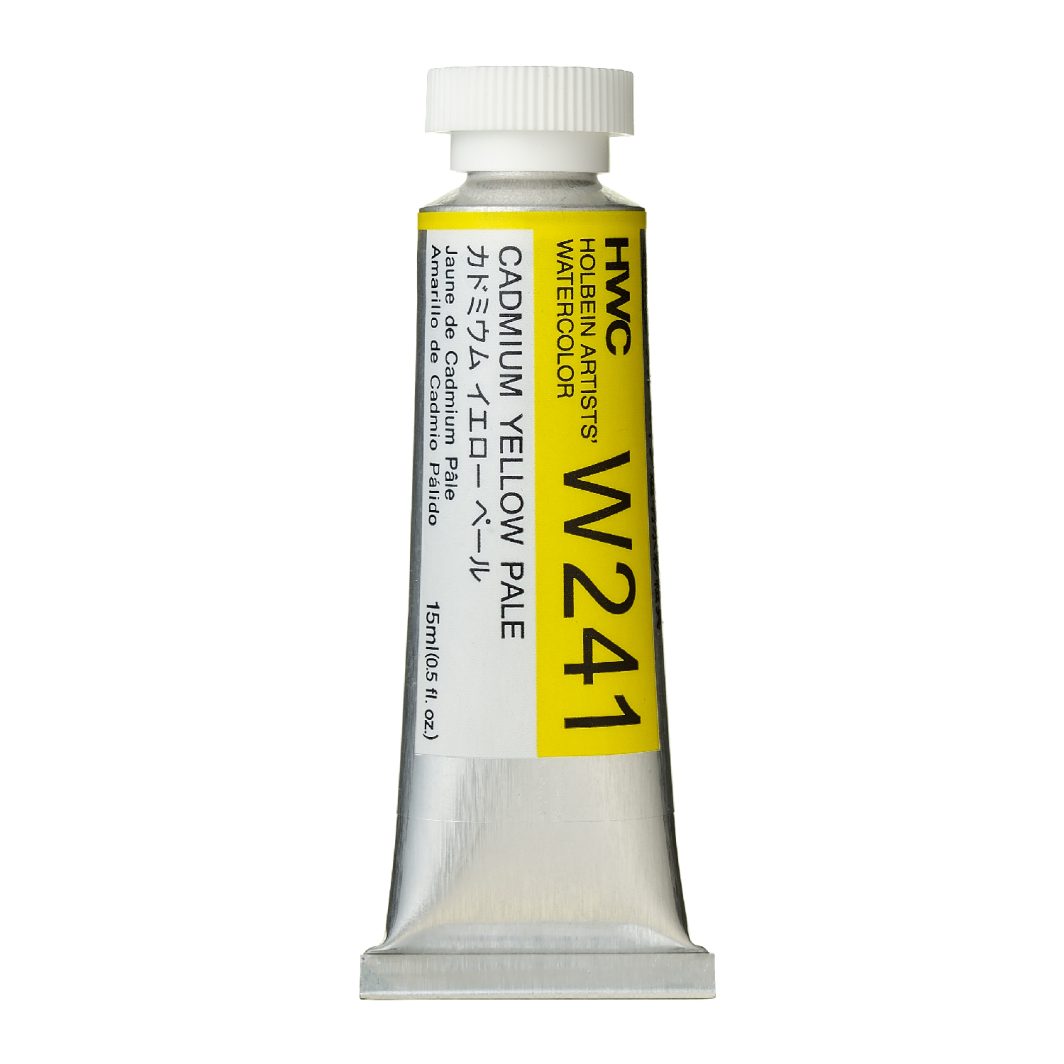                                                      Holbein Watercolor Cadmium Yellow Pale 15ml Tube, W241