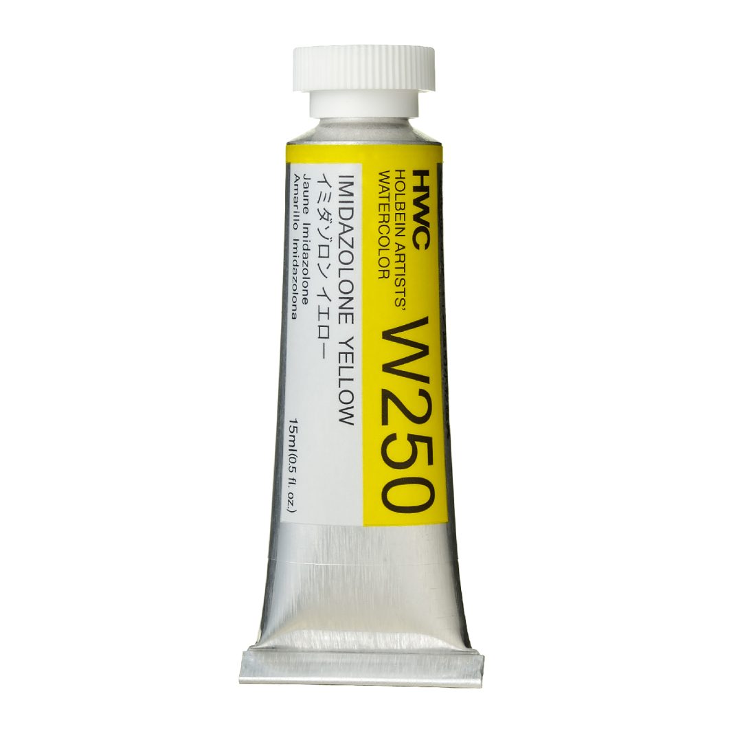                                                       Holbein Watercolor Imidazolone. Yellow 15 ml Tube, W250