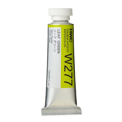                                                           Holbein Watercolor Leaf Green, 15ml Tube, W277