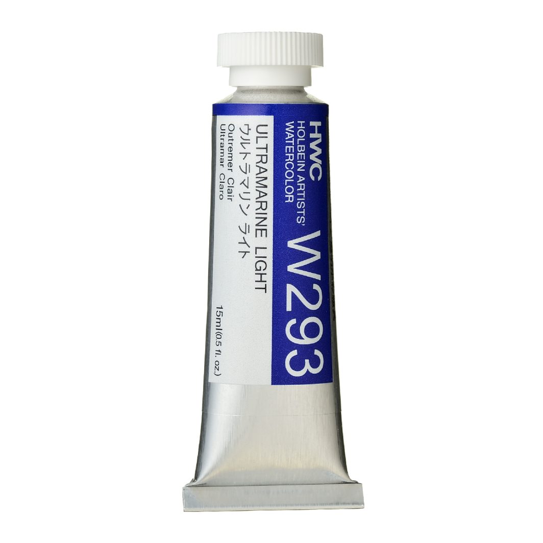                                            Holbein Watercolor Ultramarine Light, 15ml Tube, W293